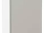 Шкаф нижний с 1-ой дверцей Фрейм Grey Silk Белый 816*450*484