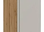 Шкаф нижний с 1-ой дверцей Фрейм Grey Silk Дуб Вотан 816*200*484