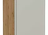 Шкаф нижний с 1-ой дверцей Фрейм Grey Silk Дуб Вотан 816*300*484