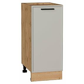Шкаф нижний с 1-ой дверцей Фрейм Grey Silk Дуб Вотан 816*350*484