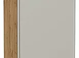 Шкаф нижний с 1-ой дверцей Фрейм Grey Silk Дуб Вотан 816*450*484