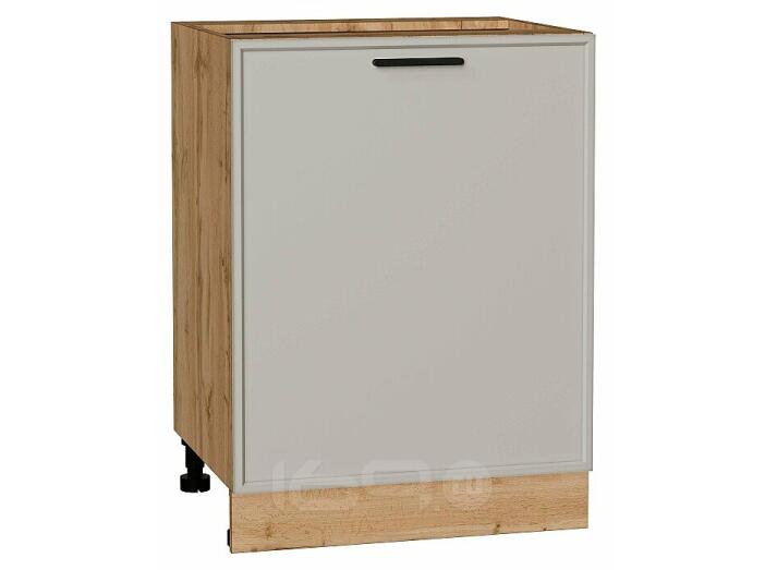 Шкаф нижний с 1-ой дверцей Фрейм Grey Silk Дуб Вотан 816*600*484