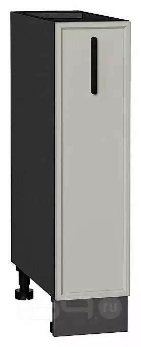 Шкаф нижний с 1-ой дверцей Фрейм Grey Silk Graphite 816*200*484