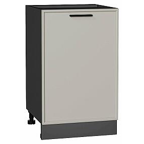 Шкаф нижний с 1-ой дверцей Фрейм Grey Silk Graphite 816*500*484