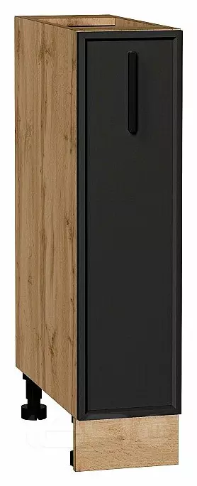 Шкаф нижний с 1-ой дверцей Фрейм Stormy Silk Дуб Вотан 816*200*484