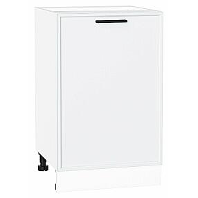 Шкаф нижний с 1-ой дверцей Фрейм White Silk Белый 816*500*484