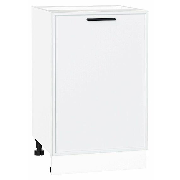 Шкаф нижний с 1-ой дверцей Фрейм White Silk Белый 816*500*484