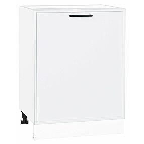 Шкаф нижний с 1-ой дверцей Фрейм White Silk/Белый 816*600*484