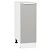 Шкаф нижний с 1-ой дверцей Фьюжн Silky Light Grey Белый 816*300*480