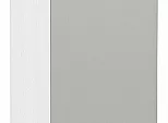 Шкаф нижний с 1-ой дверцей Фьюжн Silky Light Grey Белый 816*300*480