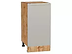 Шкаф нижний с 1-ой дверцей Фьюжн Silky Light Grey Дуб Вотан 816*400*480