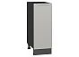 Шкаф нижний с 1-ой дверцей Фьюжн Silky Light Grey Graphite 816*300*480