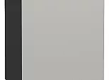 Шкаф нижний с 1-ой дверцей Фьюжн Silky Light Grey Graphite 816*500*480