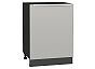 Шкаф нижний с 1-ой дверцей Фьюжн Silky Light Grey Graphite 816*600*480