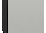 Шкаф нижний с 1-ой дверцей Фьюжн Silky Light Grey Graphite 816*600*480