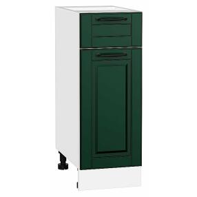 Шкаф нижний с 1-ой дверцей и ящиком Дублин Special Green/Белый 816*300*478