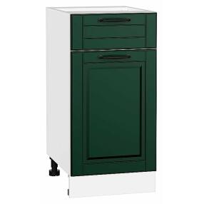 Шкаф нижний с 1-ой дверцей и ящиком Дублин Special Green/Белый 816*400*478