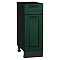 Шкаф нижний с 1-ой дверцей и ящиком Дублин Special Green/Graphite 816*300*478