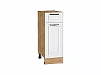 Шкаф нижний с 1-ой дверцей и ящиком Дублин Special White/Дуб Вотан 816*300*478