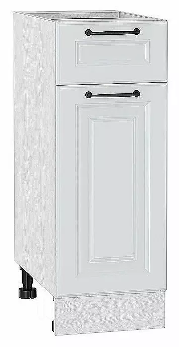 Шкаф нижний с 1-ой дверцей и ящиком Ницца Blanco/Белый 816*300*478