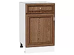Шкаф нижний с 1-ой дверцей и ящиком Шале Brown Dreamline Белый 816*500*480