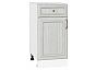 Шкаф нижний с 1-ой дверцей и ящиком Шале White Dreamline Белый 816*400*478