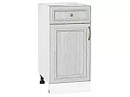 Шкаф нижний с 1-ой дверцей и ящиком Шале White Dreamline Белый 816*400*478