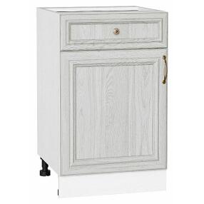 Шкаф нижний с 1-ой дверцей и ящиком Шале White Dreamline Белый 816*500*480