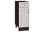Шкаф нижний с 1-ой дверцей и ящиком Шале White Dreamline Венге 816*300*480