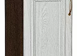 Шкаф нижний с 1-ой дверцей и ящиком Шале White Dreamline Венге 816*300*480