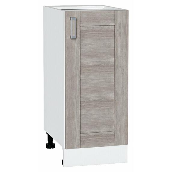 Шкаф нижний с 1-ой дверцей Лофт Cappuccino Veralinga/Белый 816*350*480