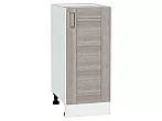 Шкаф нижний с 1-ой дверцей Лофт Cappuccino Veralinga/Белый 816*350*480