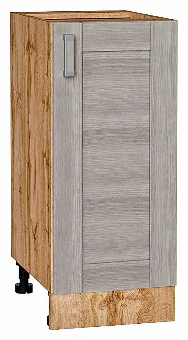 Шкаф нижний с 1-ой дверцей Лофт Cappuccino Veralinga/Дуб Вотан 816*350*480