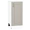 Шкаф нижний с 1-ой дверцей Лофт Grey Silk/Белый 816*350*480