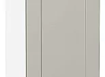 Шкаф нижний с 1-ой дверцей Лофт Grey Silk/Белый 816*400*480