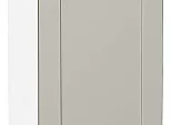 Шкаф нижний с 1-ой дверцей Лофт Grey Silk/Белый 816*450*480