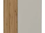 Шкаф нижний с 1-ой дверцей Лофт Grey Silk/Дуб Вотан 816*200*480