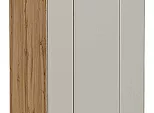 Шкаф нижний с 1-ой дверцей Лофт Grey Silk/Дуб Вотан 816*300*480