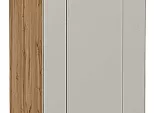 Шкаф нижний с 1-ой дверцей Лофт Grey Silk/Дуб Вотан 816*350*480