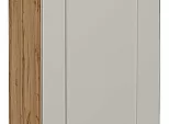 Шкаф нижний с 1-ой дверцей Лофт Grey Silk/Дуб Вотан 816*400*480