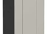 Шкаф нижний с 1-ой дверцей Лофт Grey Silk/Graphite 816*300*480