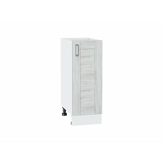 Шкаф нижний с 1-ой дверцей Лофт Nordic Oak/Белый 816*300*480