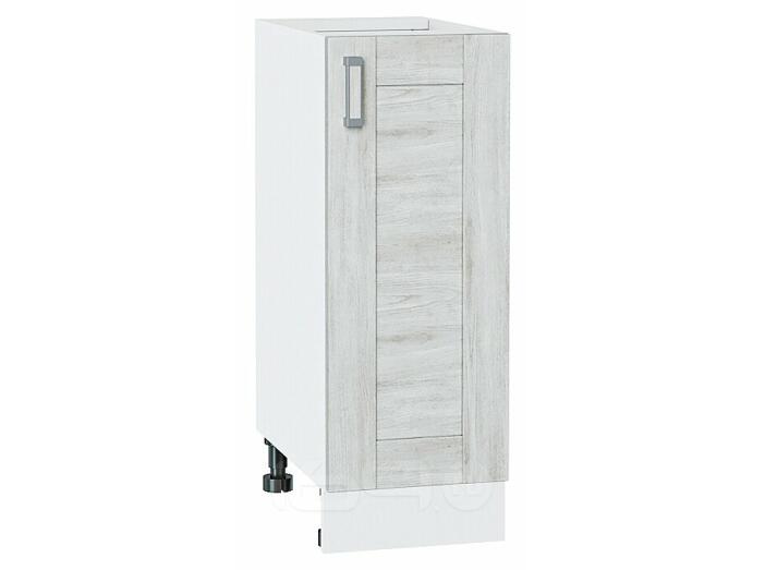 Шкаф нижний с 1-ой дверцей Лофт Nordic Oak/Белый 816*300*480