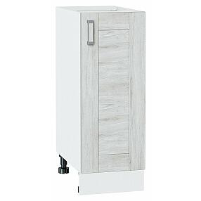 Шкаф нижний с 1-ой дверцей Лофт Nordic Oak/Белый 816*300*480