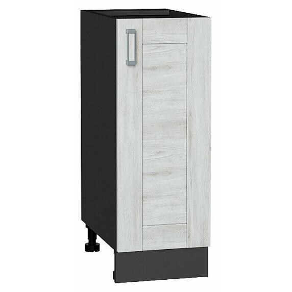 Шкаф нижний с 1-ой дверцей Лофт Nordic Oak/Graphite 816*300*480
