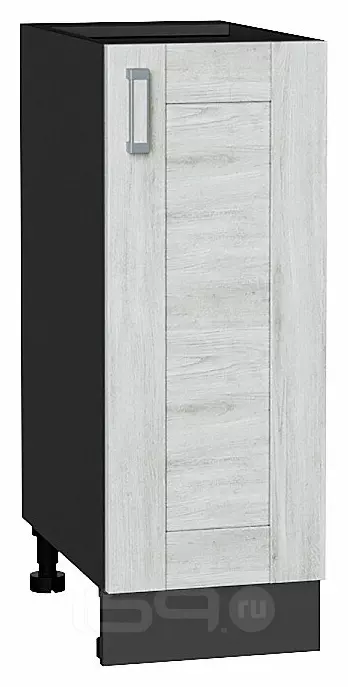 Шкаф нижний с 1-ой дверцей Лофт Nordic Oak/Graphite 816*300*480