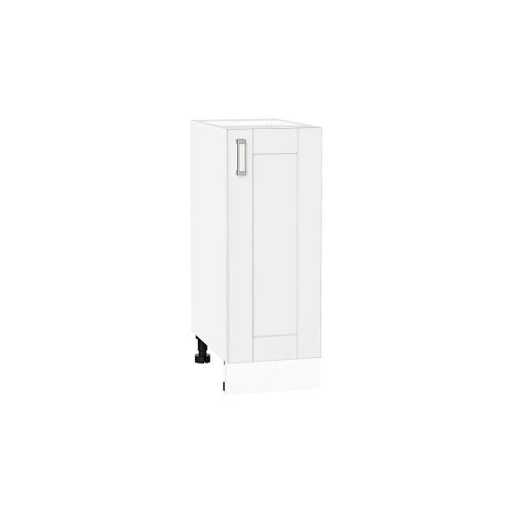 Шкаф нижний с 1-ой дверцей Лофт White Silk/Белый 816*300*480