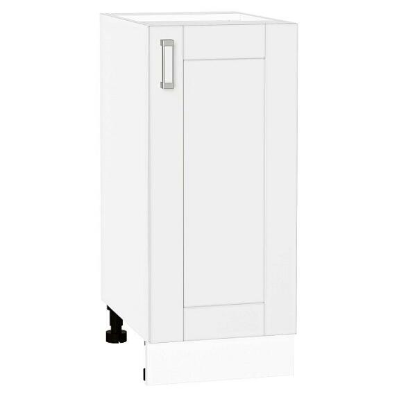 Шкаф нижний с 1-ой дверцей Лофт White Silk/Белый 816*350*480