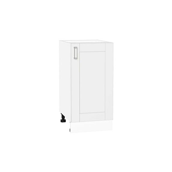 Шкаф нижний с 1-ой дверцей Лофт White Silk/Белый 816*400*480