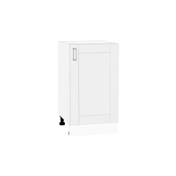 Шкаф нижний с 1-ой дверцей Лофт White Silk/Белый 816*450*480